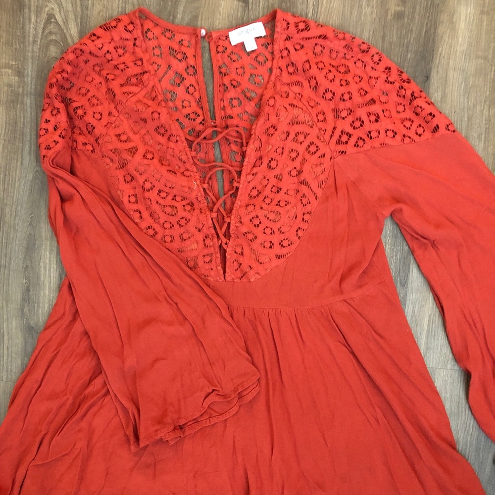 Flowy long sleeve shirt